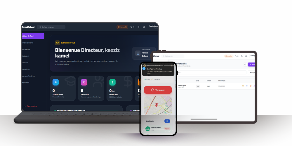 Tensai School ERP web erp icon